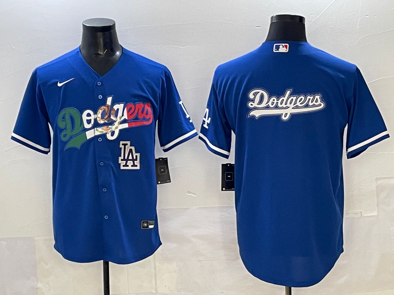 Men Los Angeles Dodgers blank blue Nike 2025 MLB All Star Jersey 0046->los angeles dodgers->MLB Jersey